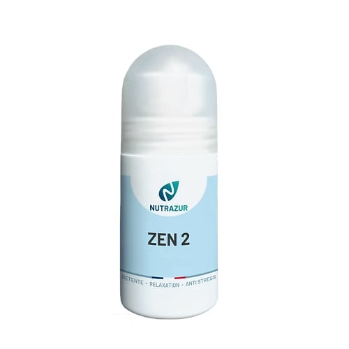 Zen 2 : huile de massage pour une détente musculaire et mentale (roll'on 50 ml)