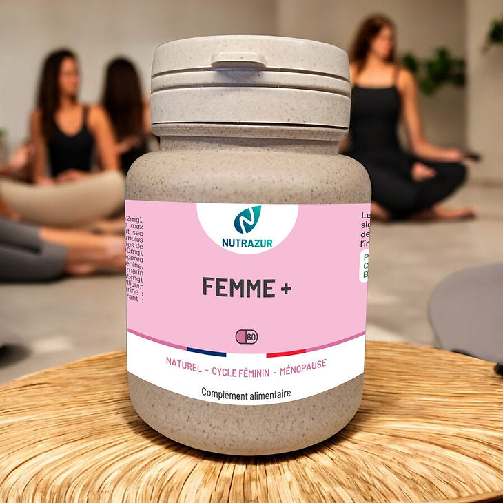 Femme + : pour tous les problèmes liés au cycle féminin (60 gélules)