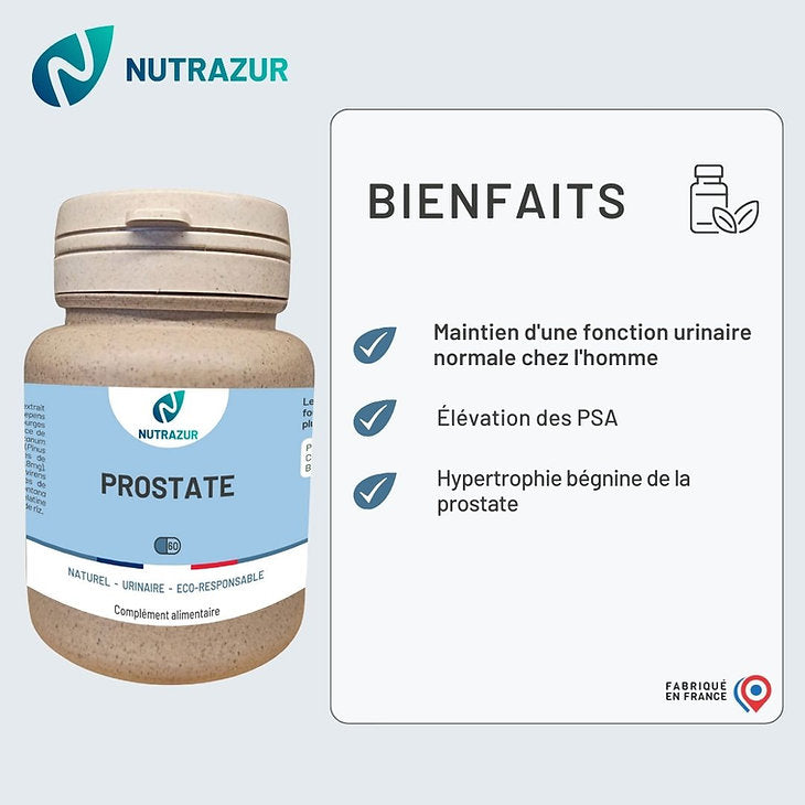 Prostate (60 gélules) - inconfort urinaire- prévention