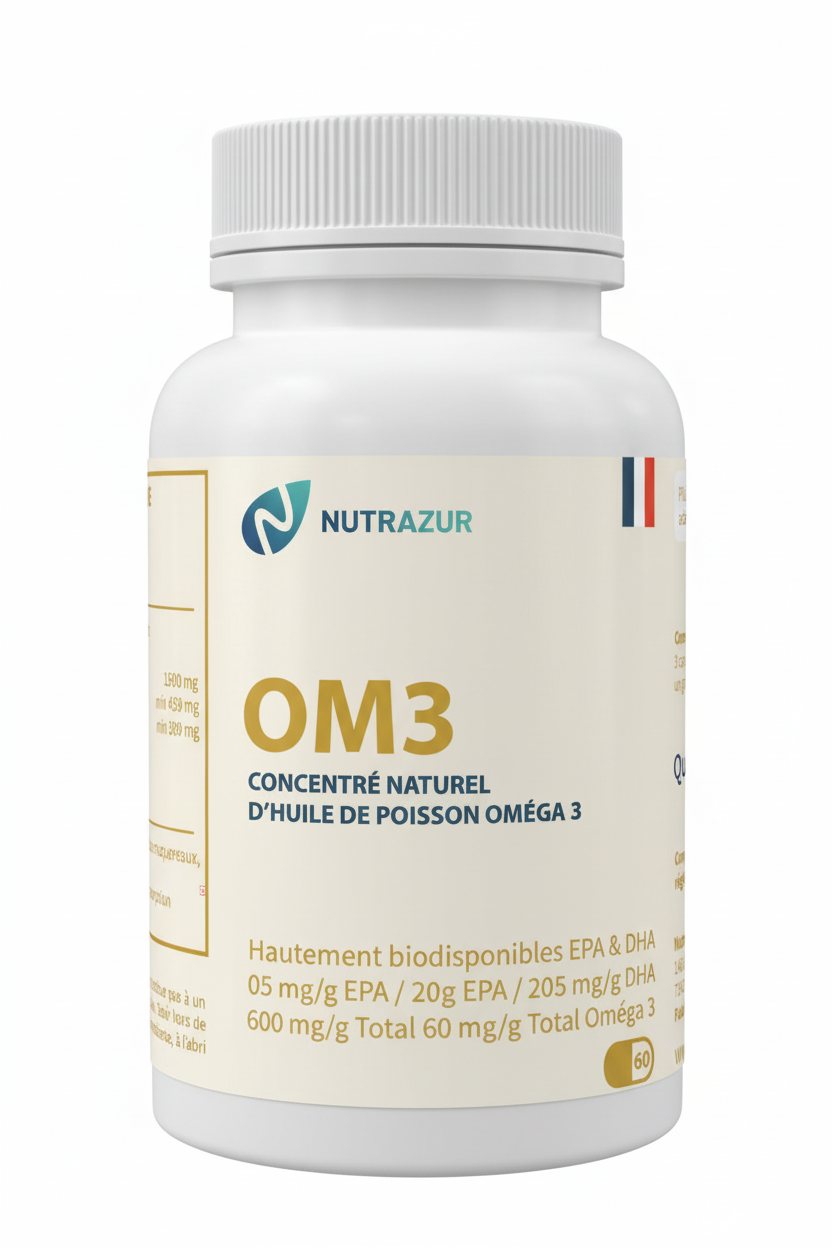 Omega 3 - EPA et DHA haute qualité QualitySilver (90 capsules)
