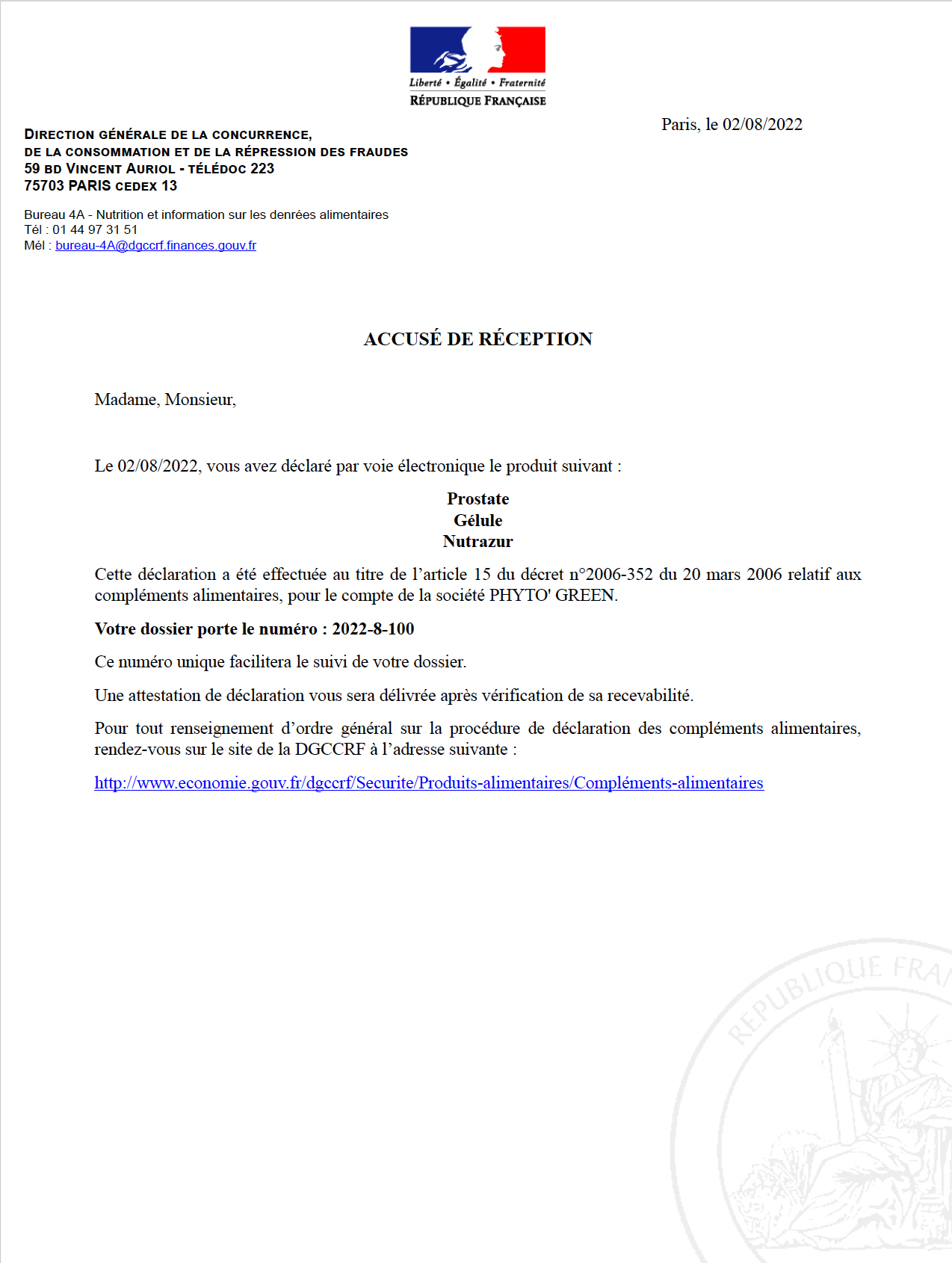 Prostate (60 gélules)