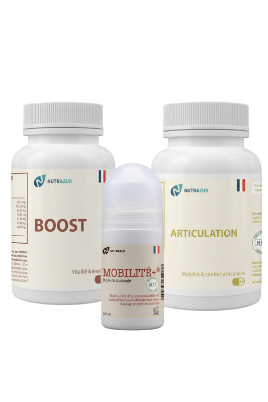 Pack Sport (Boost 60 gélules - Articulation 60 gélules - Mobilité+Roll'n 50ml)
