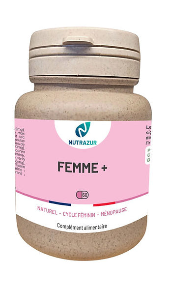 Femme + : pour tous les problèmes liés au cycle féminin (60 gélules)
