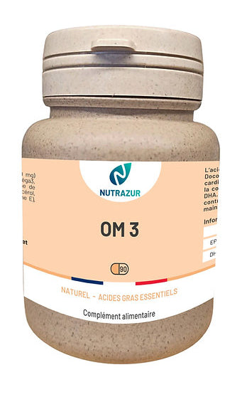 Omega 3 (90 capsules)- EPA et DHA haute qualité QualitySilver (90 capsules)